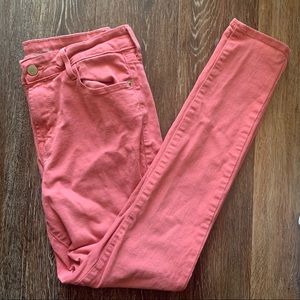 Salmon Old Navy Rockstar Jeans Sz 8